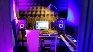 Prezent nagranie w studio nagrań